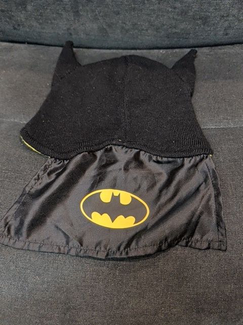 Batman Hat W/ attached mini cape Hat