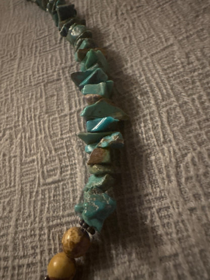 925 Agate Statement Necklace