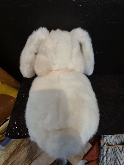 White  Rabbit Plushie, 10"