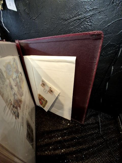 27 Page US Commemorative Stamp Collector Panels, 13" x 14"