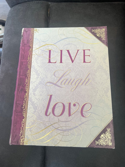 Live,Laugh Love fake book
