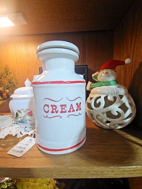 Vintage House of Webster Cream Crock