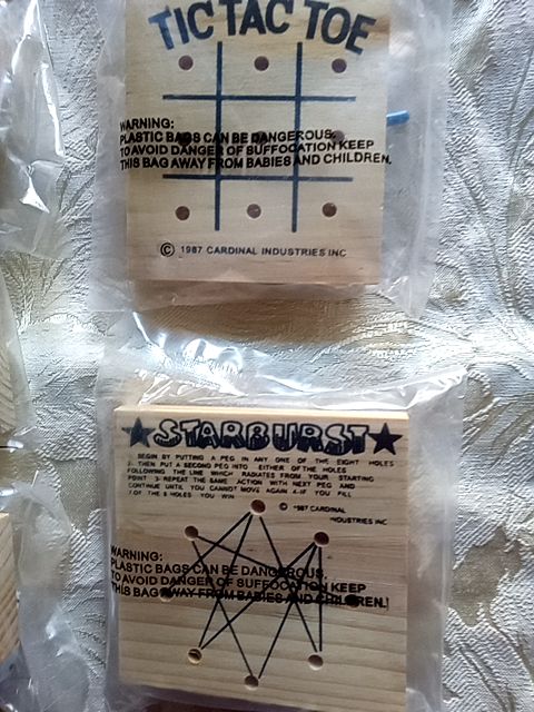 Brain buster mini wood games