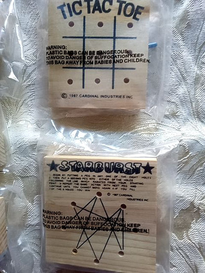 Brain buster mini wood games