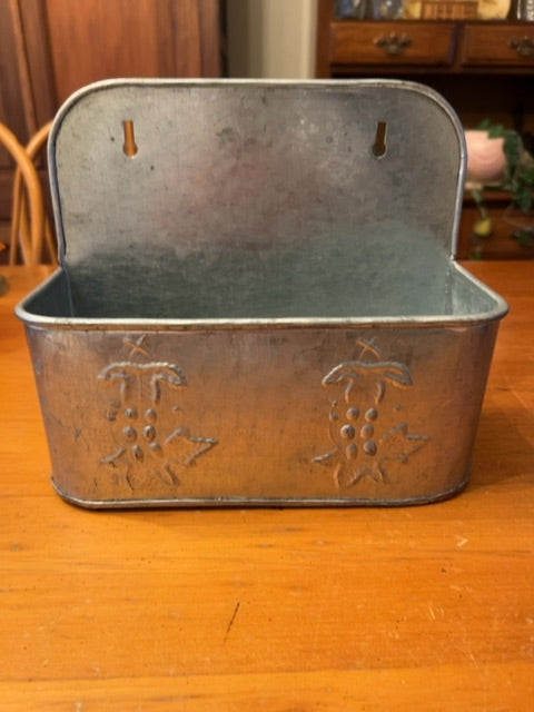 Galvanized Metal Wall Holder