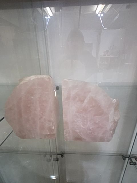 Rose Quartz Book Ends