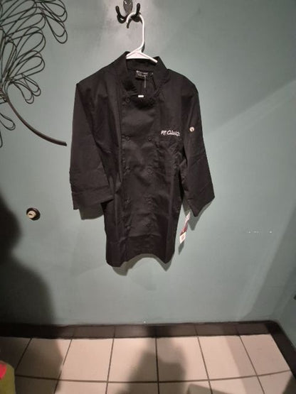 Black PF Chang's Chef shirt, New w/Tags, S