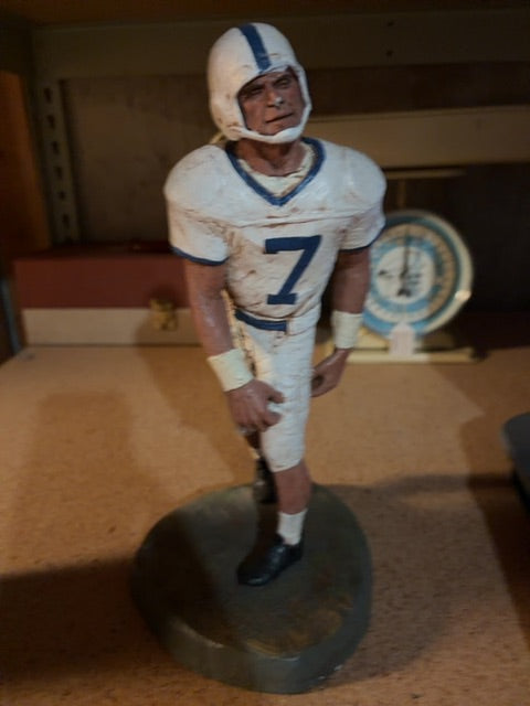 Ceramic statue by Michael Garmin