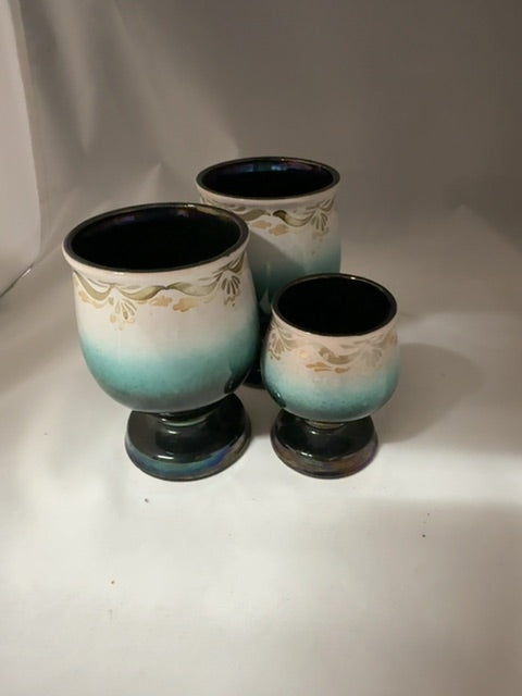 Blue ombre  Ceramic cups, Small
