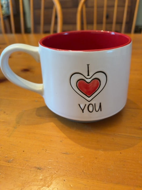 I love it “I love you” ceramic mug