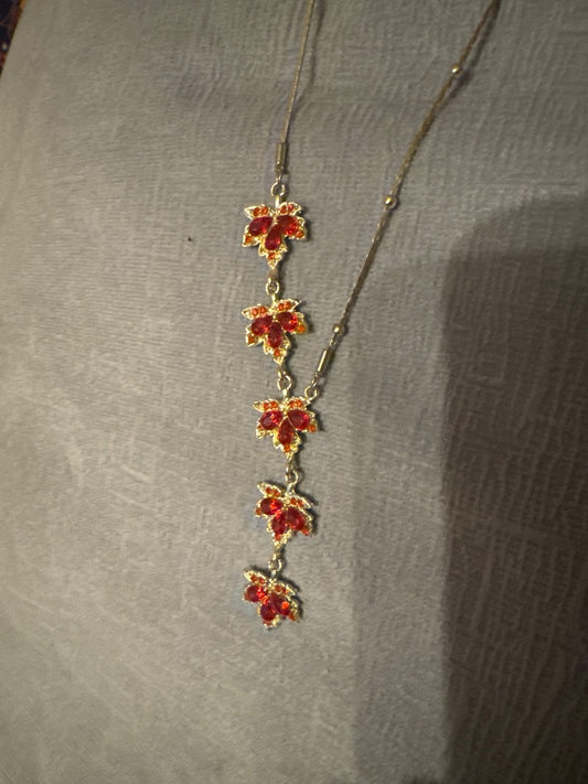 Silver tone and orange Unknown Bombshell Set