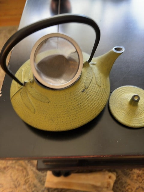 Dragonfly teapot with infuser