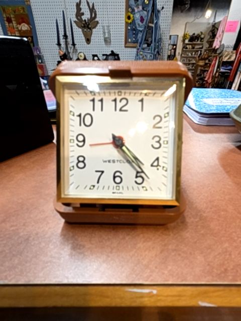 Westclox Clock-Travel Alarm