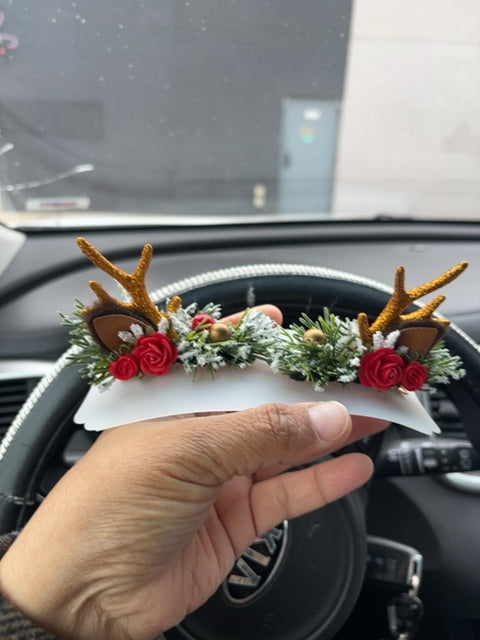 Woodland reindeer clips