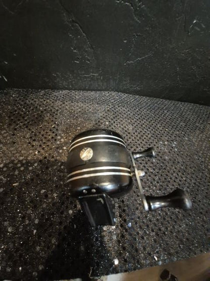 Vintage Zebco 600 Fishing Reel, Black