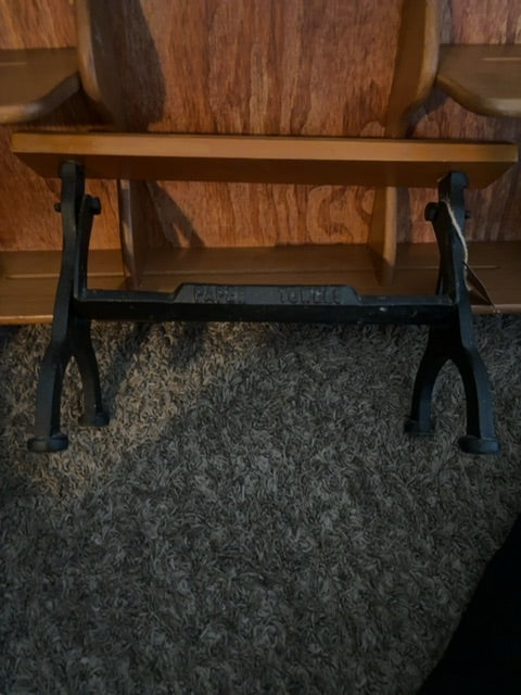 Wood/metal  Rustic paper towel holder