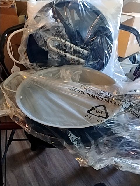 Blue Risa by Eva Longoria 4 Piece Ceramic Pot & Pan Set, 10 inch Pot, 11 inch Pan