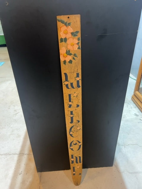 Welcome sign