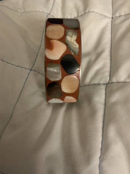 multi Unknown wood Cuff bracelet, Small