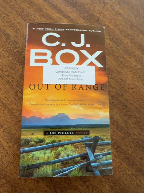 Paperback CJ Box  Out of Range