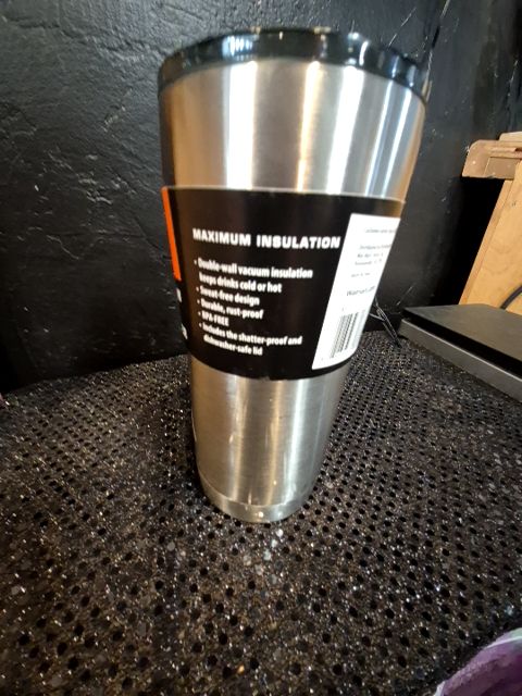 Silver Ozark Trail Insulated Stainless Steel Tumbler, 20 oz.