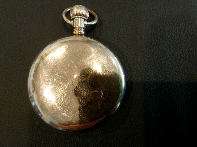 GOLD Elgin Working Pocket Watch, 18 size