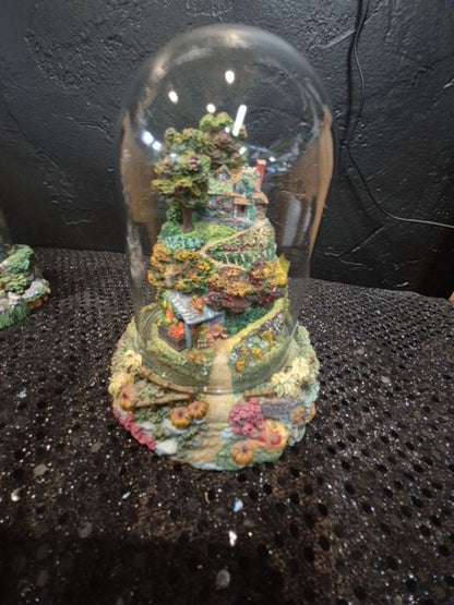 Harvest Hill Cottage by Violet Schwenig, Hand Painted, Limited Edition, 4" × 5"