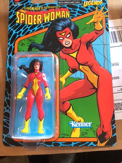 Marvel legends Spiderwoman