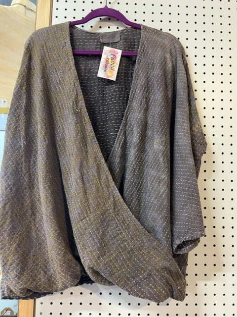 Kantha Cross-Body Top