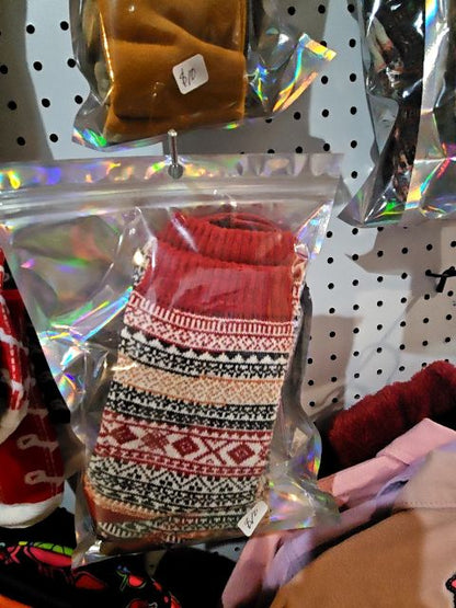 Multi Winter 3 pack of Thick warm socks