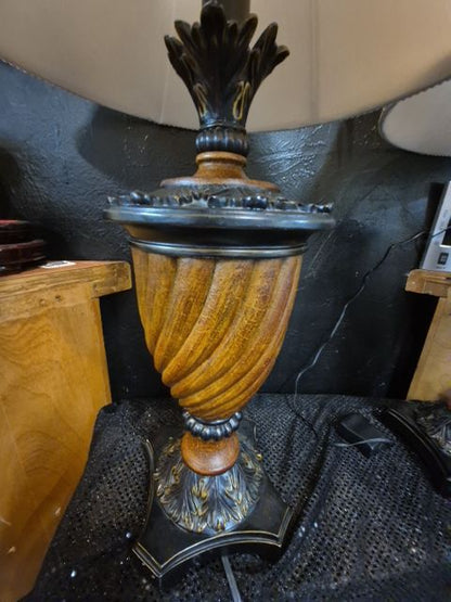 Brown  Table Lamps, set of 2, 31"
