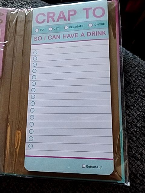 Ombre pink, purple green Knock knock Sticky Note Variety Packet