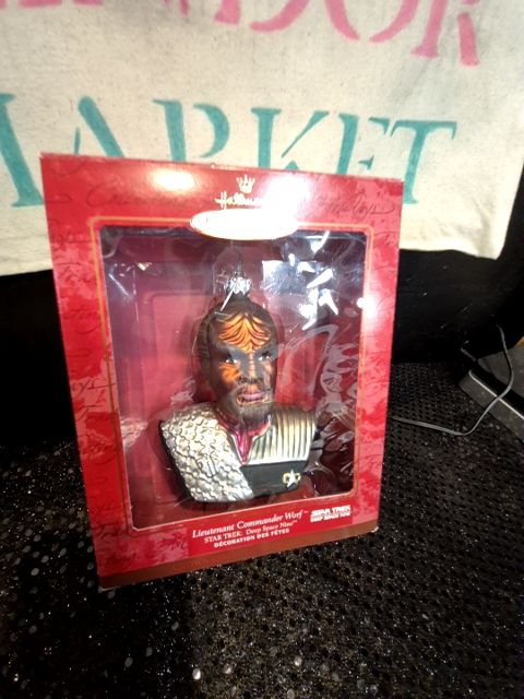 Hallmark Lieutenant Commander Worf Ornament