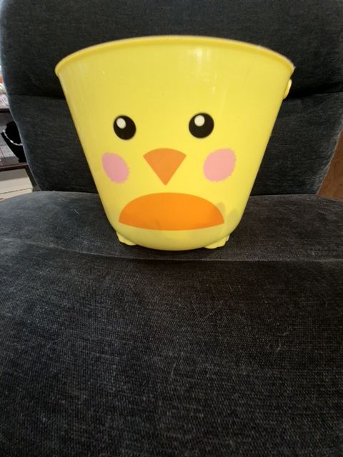 Yellow  Easter Chick Basket