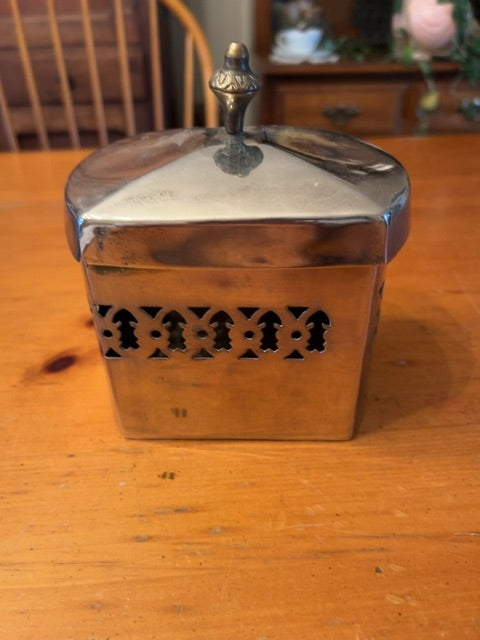 Silver Plated Trinket Box
