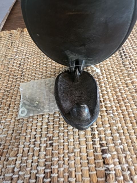 Pinecone door knocker, 5" x 4"