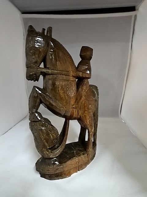 Wooden carving