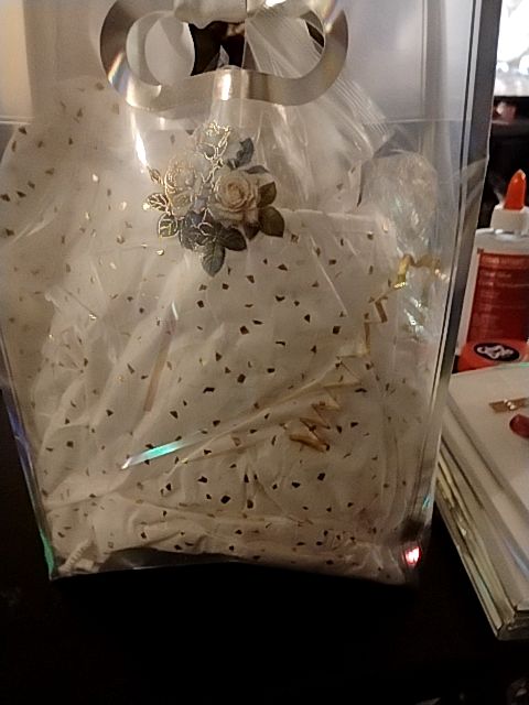 Clear Bag W Silver Sides/Contents Multi Color  Ladies Gift Pack