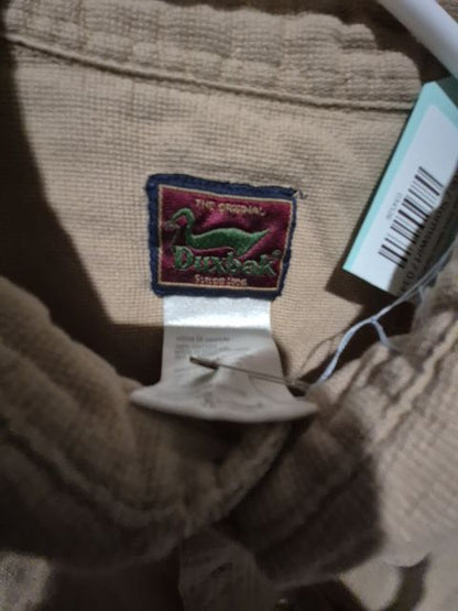 Tan Duxbak Short Sleeve Hunting shirt, M