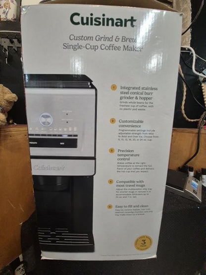 Cuisinart Custom Grind & Brew Single Cup Coffee Maker