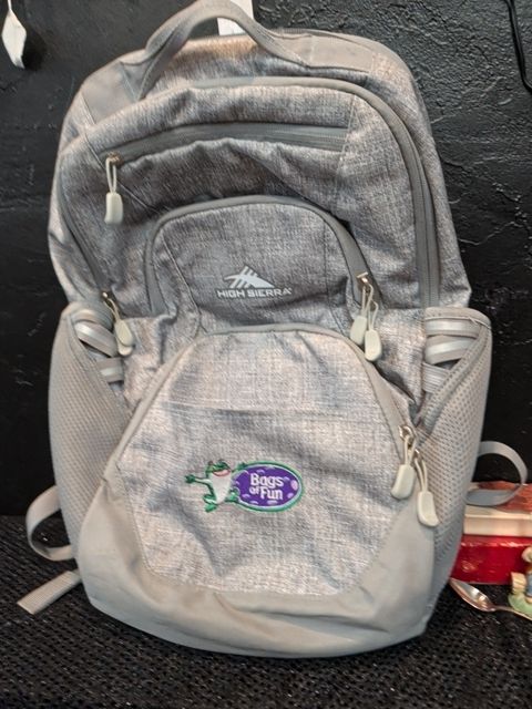 Grey High Sierra Backpack