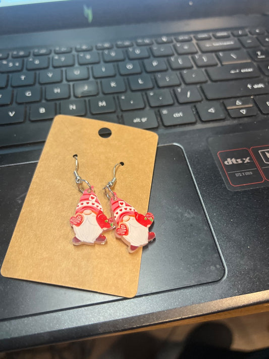Valentine earrings