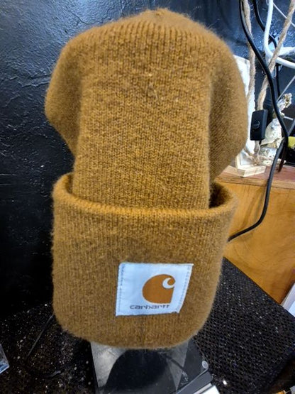Brown Carhartt Knit Hat, One Size