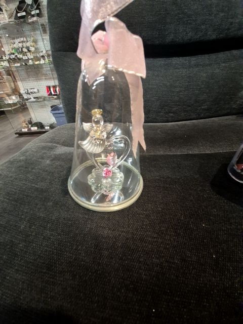 Glass Angel Heart Figure