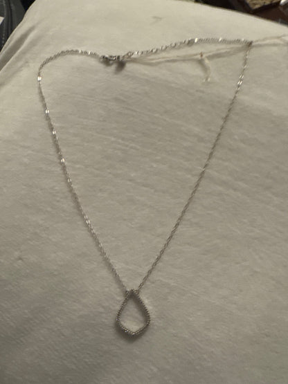 Silpada Spade Pendant Necklace