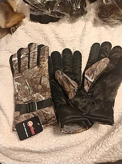 Camo Cam's Outdoors Men's Winter Gloves, Men's Adult