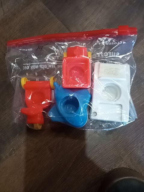 Vintage fisher price 4pc vehicles