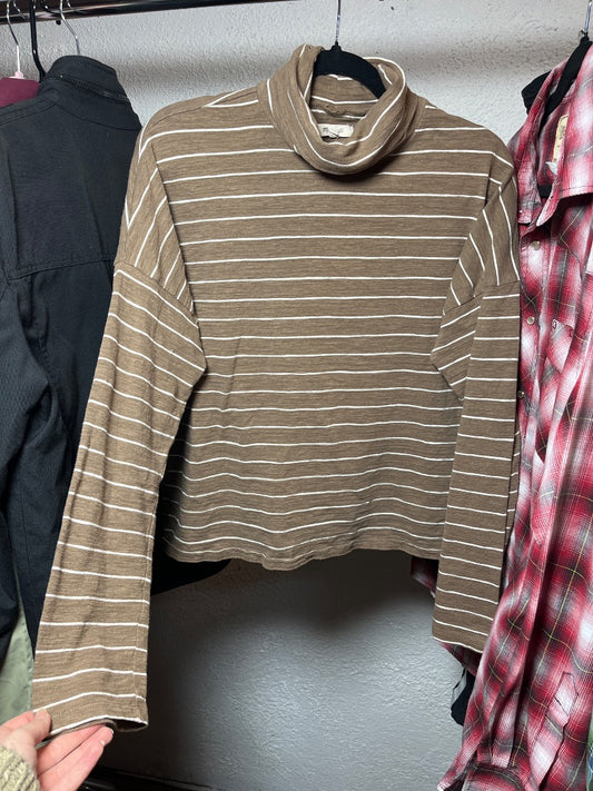 Madewell Casual Turtleneck Tee, L/XL