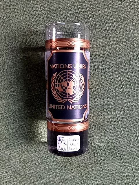 Culver UN shot glass
