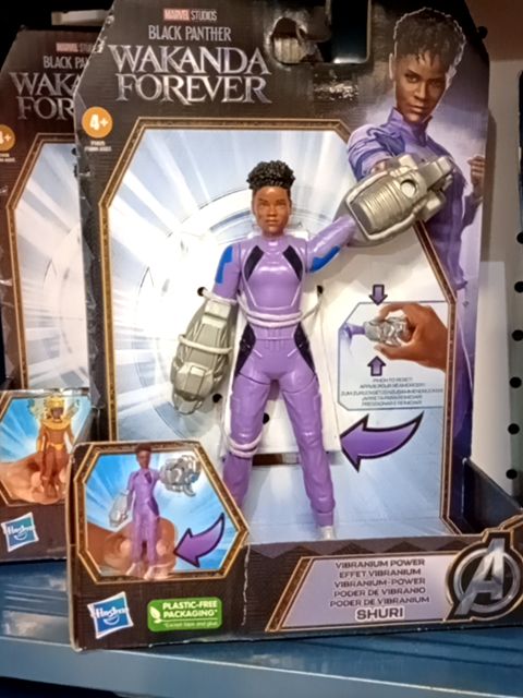 Wakanda Forever Shuri Action Fig. NWT
